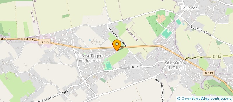 localisation de l'entreprise MONSIEUR DENIS NAVENNEC  BOSROUMOIS