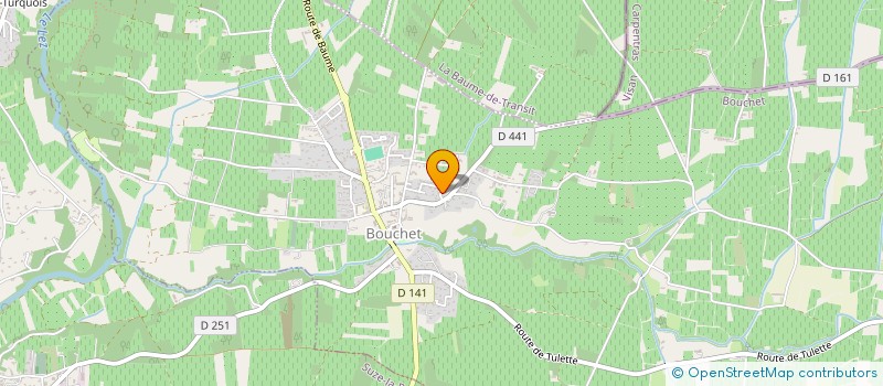 localisation de l'entreprise MONSIEUR DENIS NEBOUT  SUZE-LA-ROUSSE