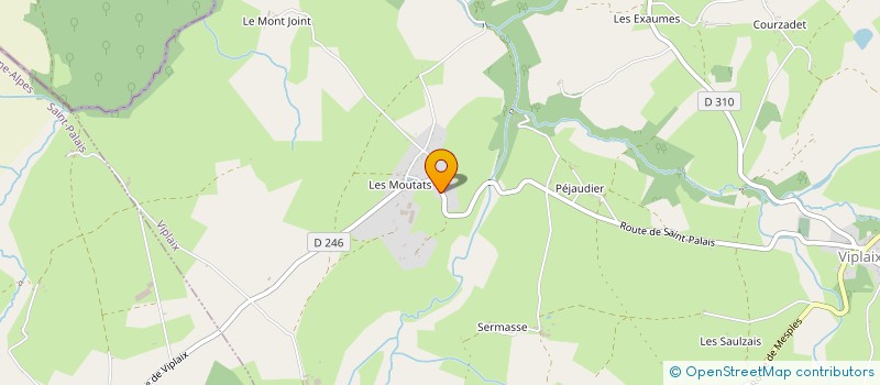 localisation de l'entreprise MONSIEUR DENIS NEYRAUD à COURCAIS
