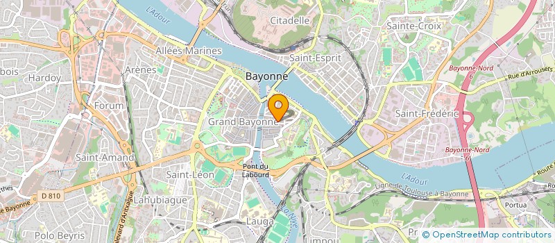 localisation de l'entreprise MONSIEUR DENIS NGADI à BAYONNE