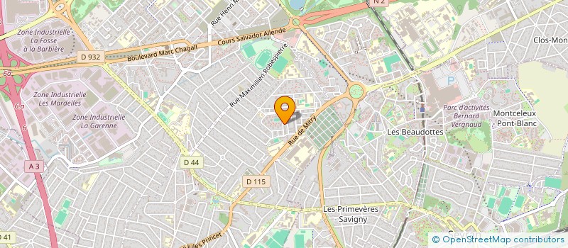 localisation de l'entreprise MONSIEUR DENIS NGAKOSSO  AULNAY-SOUS-BOIS