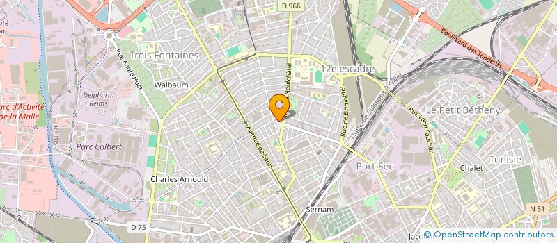 localisation de l'entreprise MONSIEUR DENIS NGUYEN  REIMS