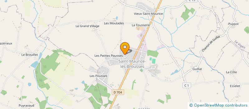 localisation de l'entreprise MONSIEUR DENIS NGUYEN à SAINT-MAURICE-LES-BROUSSES