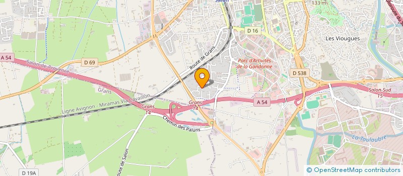 localisation de l'entreprise MONSIEUR DENIS NGUYEN  SALON-DE-PROVENCE