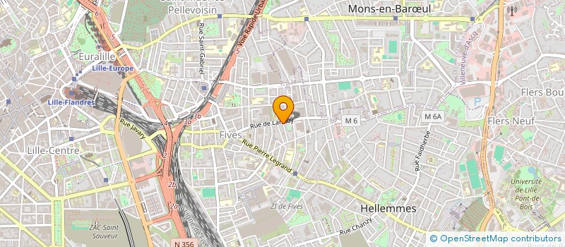 localisation de l'entreprise MONSIEUR DENIS NIKOLIC à LILLE