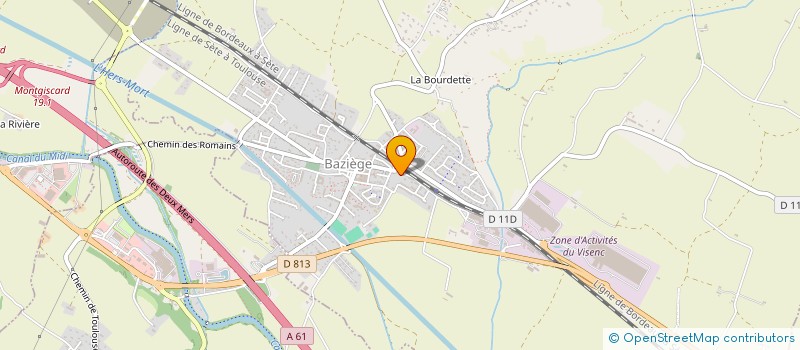 localisation de l'entreprise MONSIEUR DENIS NOUZIES à BAZIEGE
