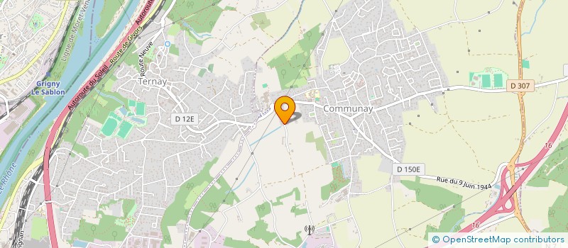 localisation de l'entreprise MONSIEUR DENIS NUZIERE  COMMUNAY