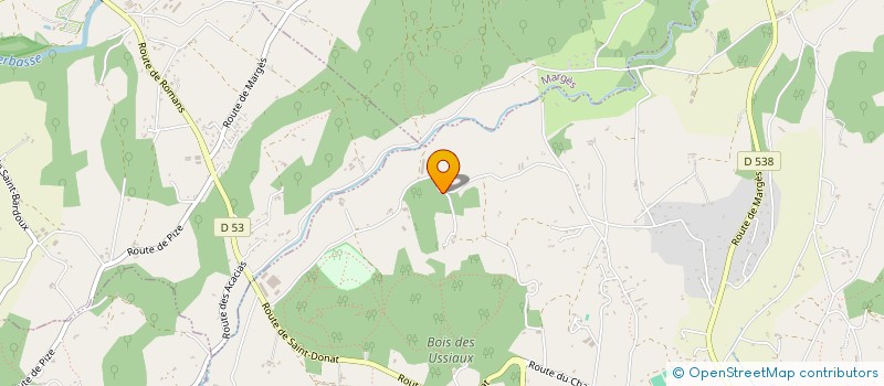 localisation de l'entreprise MONSIEUR DENIS OGIER  PEYRINS