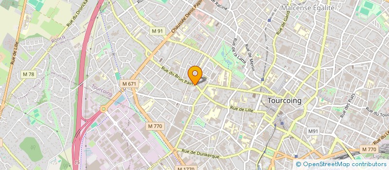 localisation de l'entreprise MONSIEUR DENIS OHL  TOURCOING