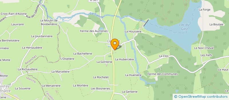 localisation de l'entreprise MONSIEUR DENIS OLIVE  TESSY-BOCAGE