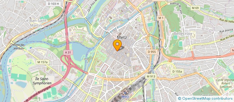 localisation de l'entreprise MONSIEUR DENIS OLIVIER à METZ