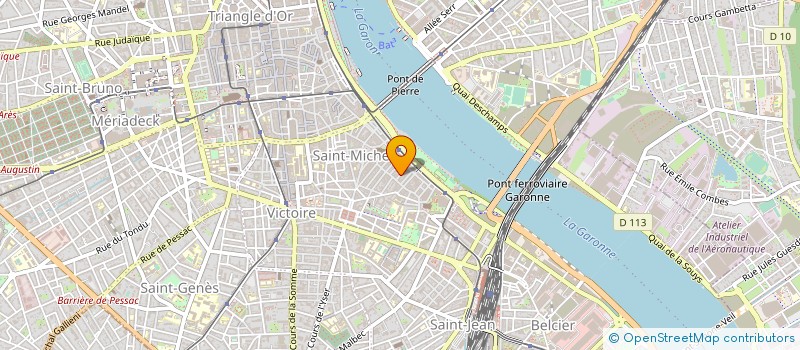 localisation de l'entreprise MONSIEUR DENIS OLIVIER à BORDEAUX