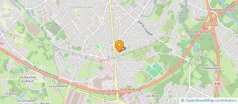 localisation de l'entreprise MONSIEUR DENIS ORDRENNEAU  REZE