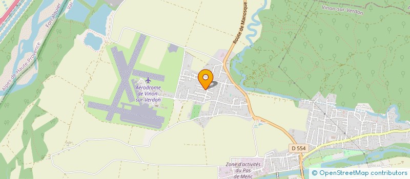 localisation de l'entreprise MONSIEUR DENIS ORLANDINI  VINON-SUR-VERDON