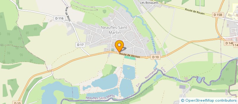 localisation de l'entreprise MONSIEUR DENIS OURY  NEAUFLES-SAINT-MARTIN