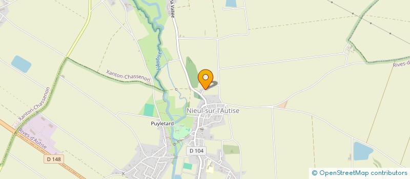 localisation de l'entreprise MONSIEUR DENIS OUVRARD  RIVES-D'AUTISE