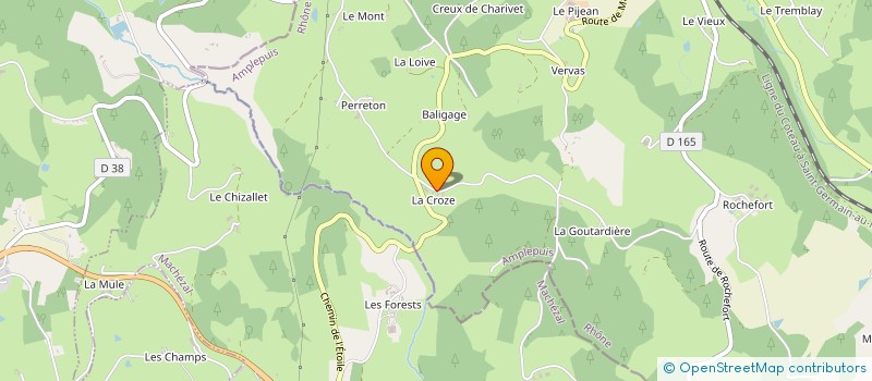 localisation de l'entreprise MONSIEUR DENIS PAPOT-LIBERAL à AMPLEPUIS