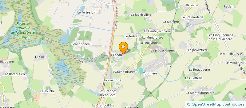 localisation de l'entreprise MONSIEUR DENIS PASCAIL à CARQUEFOU