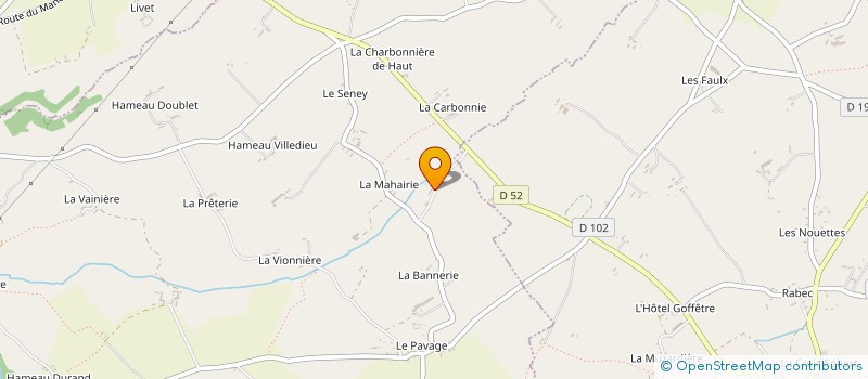 localisation de l'entreprise MONSIEUR DENIS PASCAL  SAVIGNY