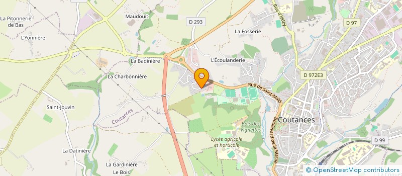 localisation de l'entreprise MONSIEUR DENIS PASERO à COUTANCES