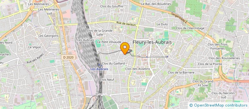 localisation de l'entreprise MONSIEUR DENIS PATARIN à FLEURY-LES-AUBRAIS