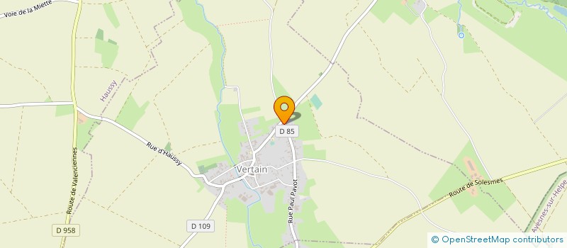 localisation de l'entreprise MONSIEUR DENIS PAVOT à VERTAIN
