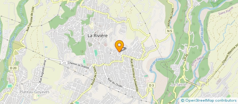 localisation de l'entreprise MONSIEUR DENIS PAYET à SAINT-LOUIS