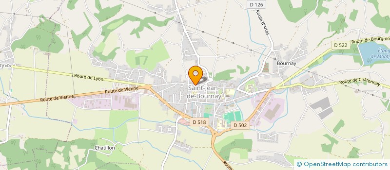 localisation de l'entreprise MONSIEUR DENIS PELLER  SAINT-JEAN-DE-BOURNAY