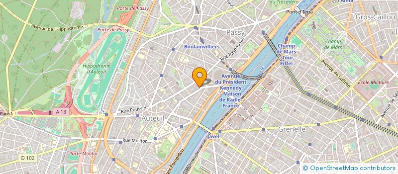 localisation de l'entreprise MONSIEUR DENIS PELLERIN à PARIS