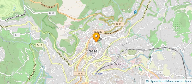 localisation de l'entreprise MONSIEUR DENIS PERCHERON  GRASSE