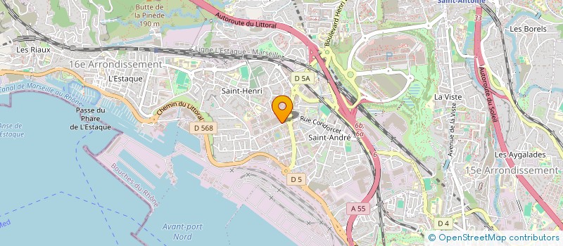 localisation de l'entreprise MONSIEUR DENIS PERIANO  MARSEILLE