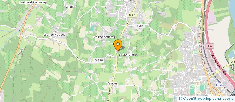 localisation de l'entreprise MONSIEUR DENIS PERIER  POMMIERS