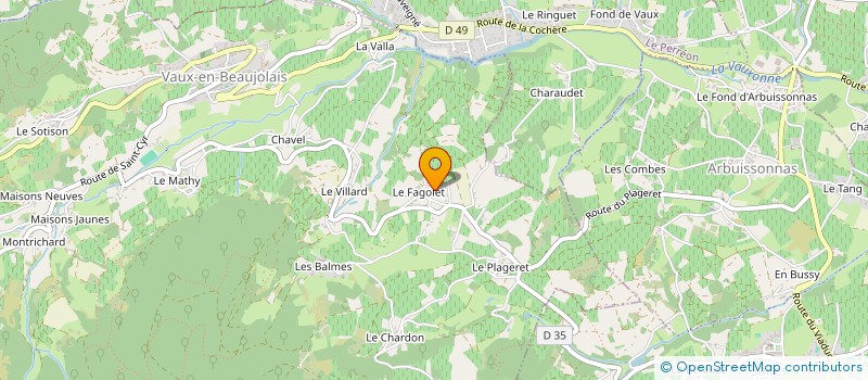 localisation de l'entreprise MONSIEUR DENIS PERILLAT-MERCEROZ à SAINT-ETIENNE-LA-VARENNE