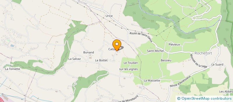 localisation de l'entreprise MONSIEUR DENIS PERMEZEL à AVRESSIEUX