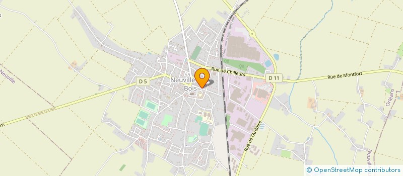localisation de l'entreprise MONSIEUR DENIS PESCHARD à NEUVILLE-AUX-BOIS