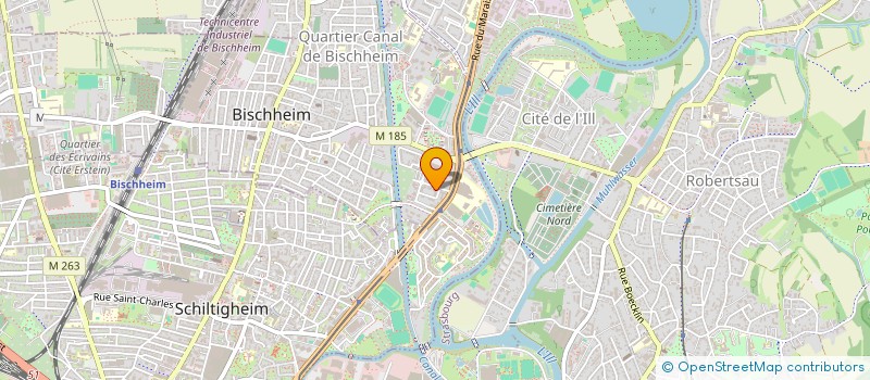 localisation de l'entreprise MONSIEUR DENIS PFEIFER  BISCHHEIM