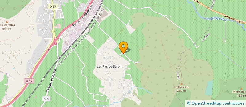 localisation de l'entreprise MONSIEUR DENIS PICHON  CUERS