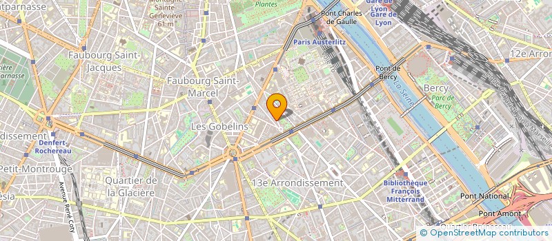 localisation de l'entreprise MONSIEUR DENIS PIERRE ROCHE  PARIS