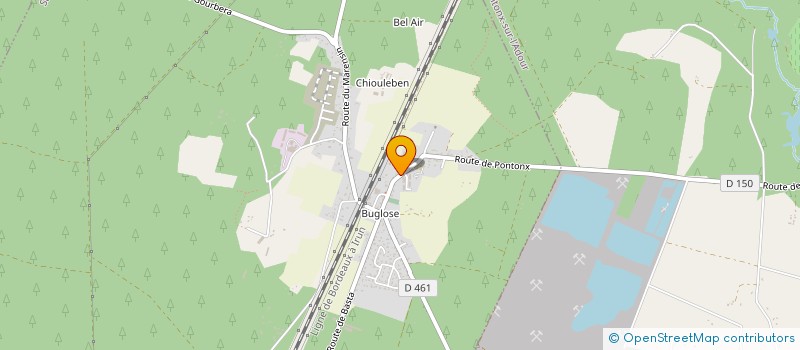 localisation de l'entreprise MONSIEUR DENIS-PIERRE VILLENAVE  SAINT-VINCENT-DE-PAUL