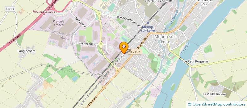 localisation de l'entreprise MONSIEUR DENIS PIFFERA  MEUNG-SUR-LOIRE