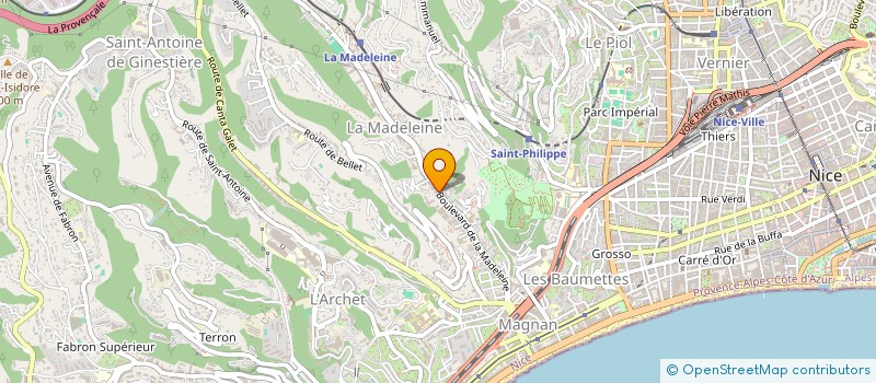 localisation de l'entreprise MONSIEUR DENIS PIGNAL-JACQUARD à NICE