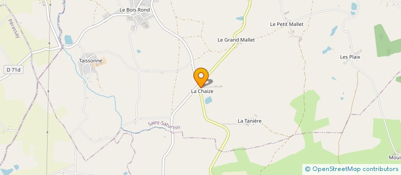 localisation de l'entreprise MONSIEUR DENIS PIGNOT à SAINT-SATURNIN