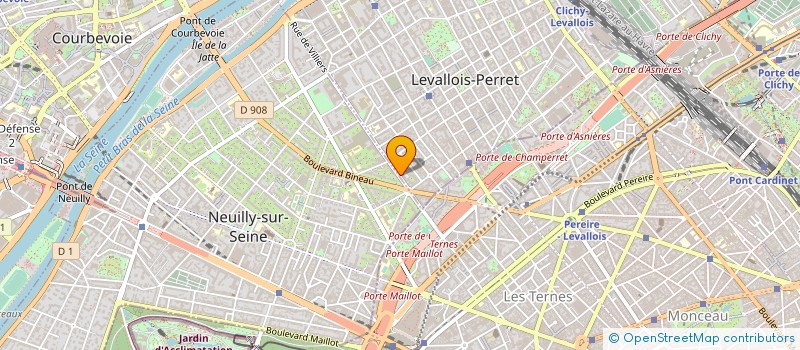 localisation de l'entreprise MONSIEUR DENIS PIGOT à LEVALLOIS-PERRET
