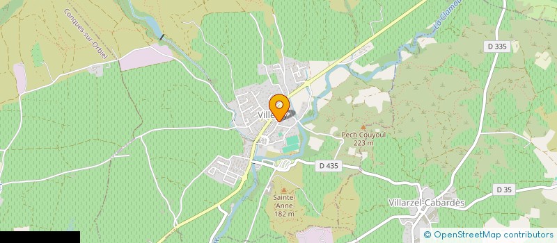 localisation de l'entreprise MONSIEUR DENIS PINEL  VILLEGLY