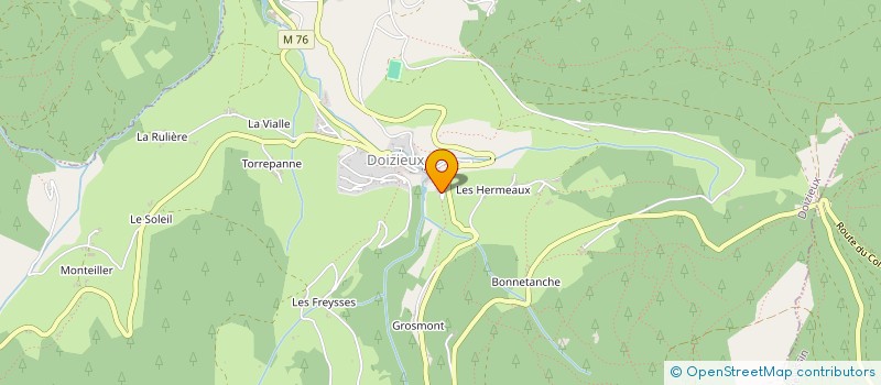 localisation de l'entreprise MONSIEUR DENIS PITIOT à SAINT-PAUL-EN-JAREZ