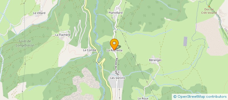 localisation de l'entreprise MONSIEUR DENIS PLAINEMAISON  LES BELLEVILLE