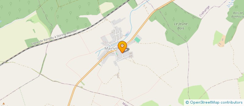 localisation de l'entreprise MONSIEUR DENIS POINSIGNON  MAINVILLERS