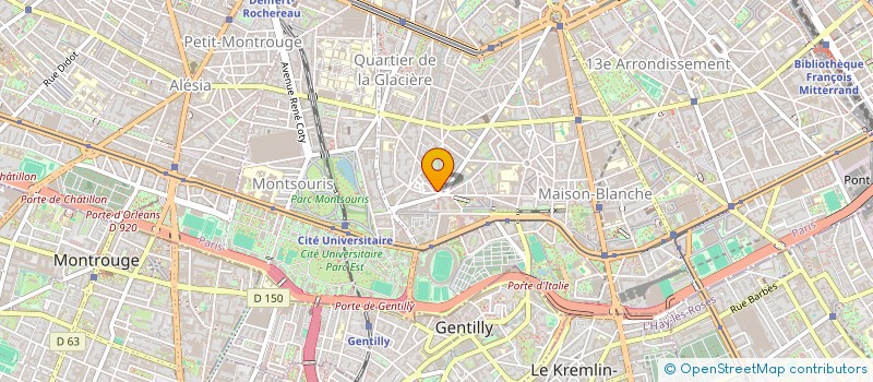 localisation de l'entreprise MONSIEUR DENIS POIRIER  PARIS