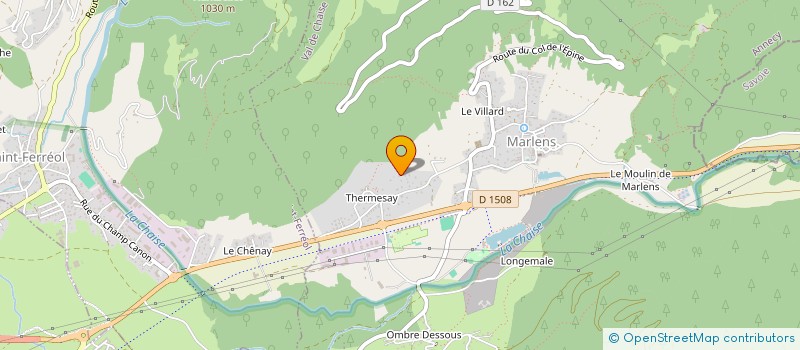 localisation de l'entreprise MONSIEUR DENIS POIRIER  VAL DE CHAISE