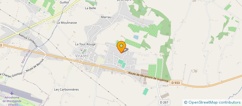 localisation de l'entreprise MONSIEUR DENIS PONS à MARCELLUS